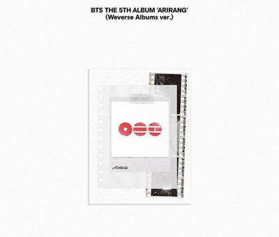 （現貨）BTS ARIRANG未拆專一套4張wvs版本(含特典）