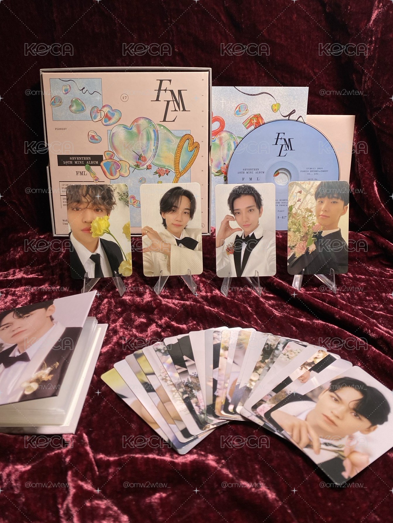 ⎝ SEVENTEEN ⎞降價售🥊10th Mini Album 'FML' CARAT Ver. VERNON 全專
