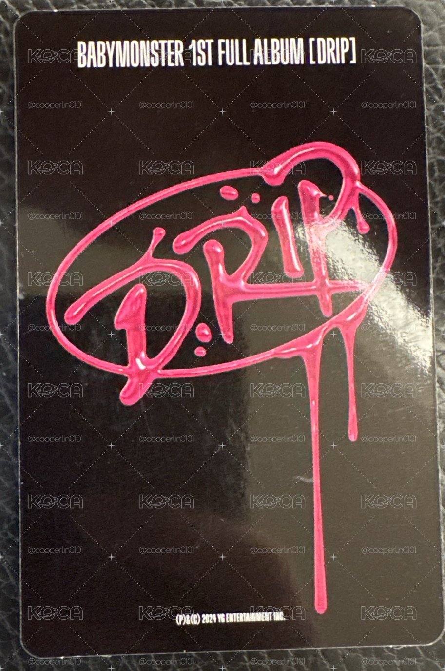DRIP 專輯卡 ZIP LOCK版專卡 Rami