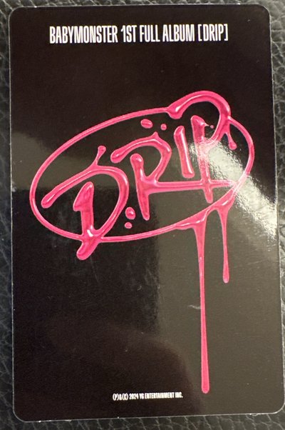 DRIP 專輯卡 ZIP LOCK版專卡 Rami