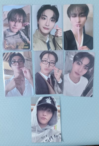 ATEEZ 星化小盤 含已拆單封4張 整圖售