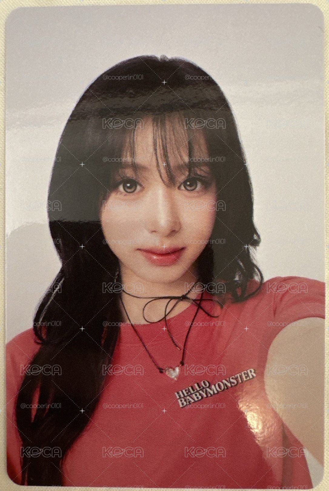 UNIQLO 代言卡 Ahyeon