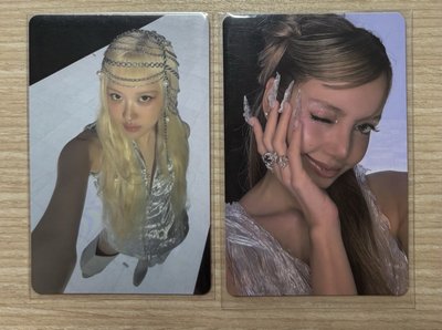 Blackpink Rosé Lisa deadline 預售禮