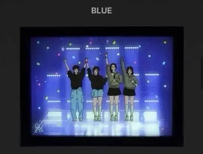 QWER 兩週年快閃線下限定 燈牌