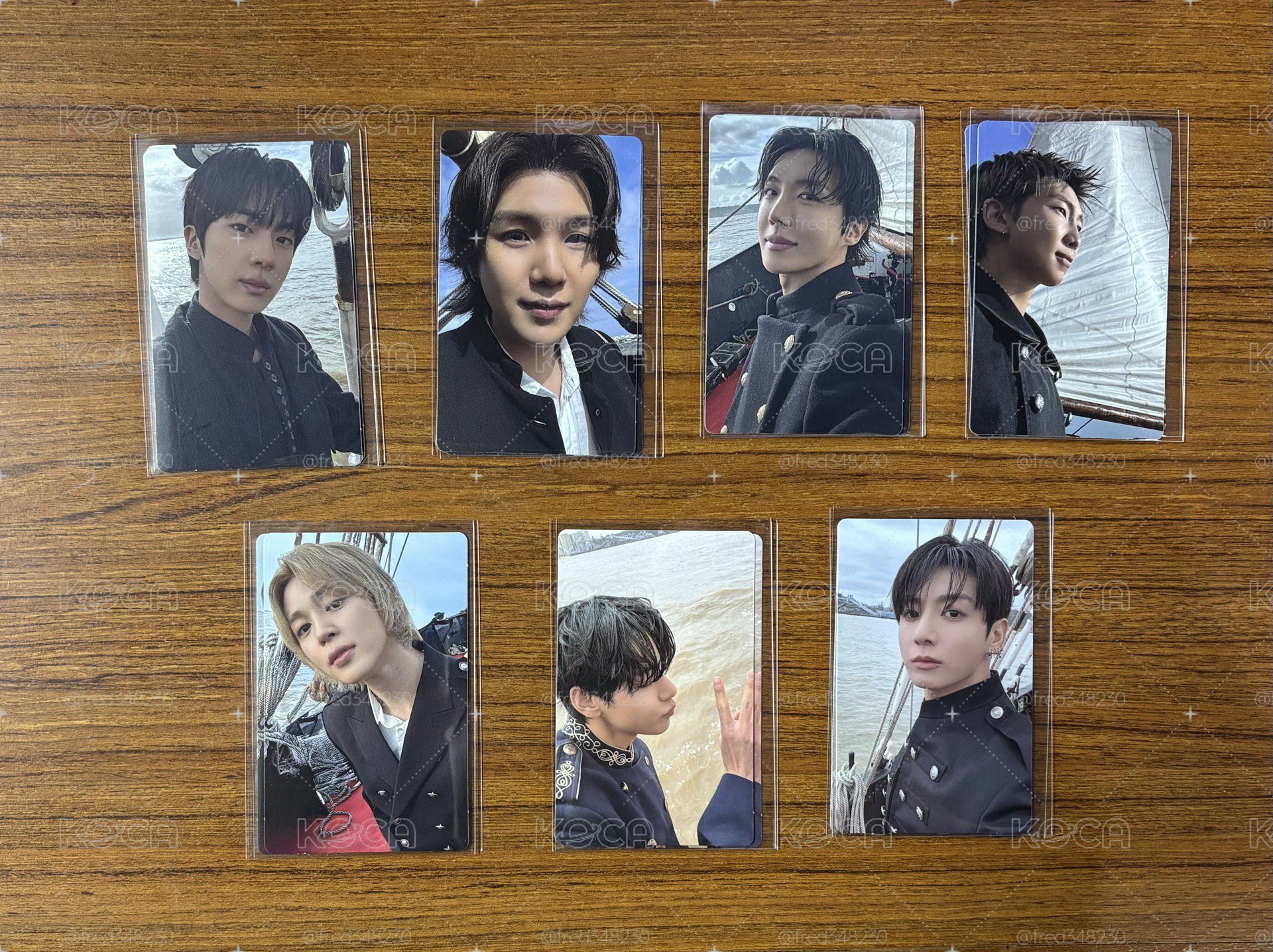 BTS WVS幸運卡 小卡 特典