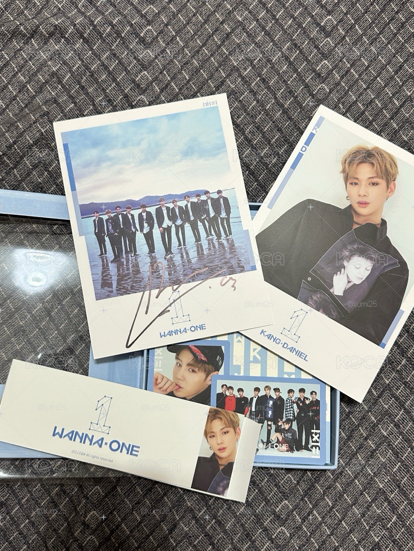 WANNA ONE 出道專 姜丹尼爾簽名