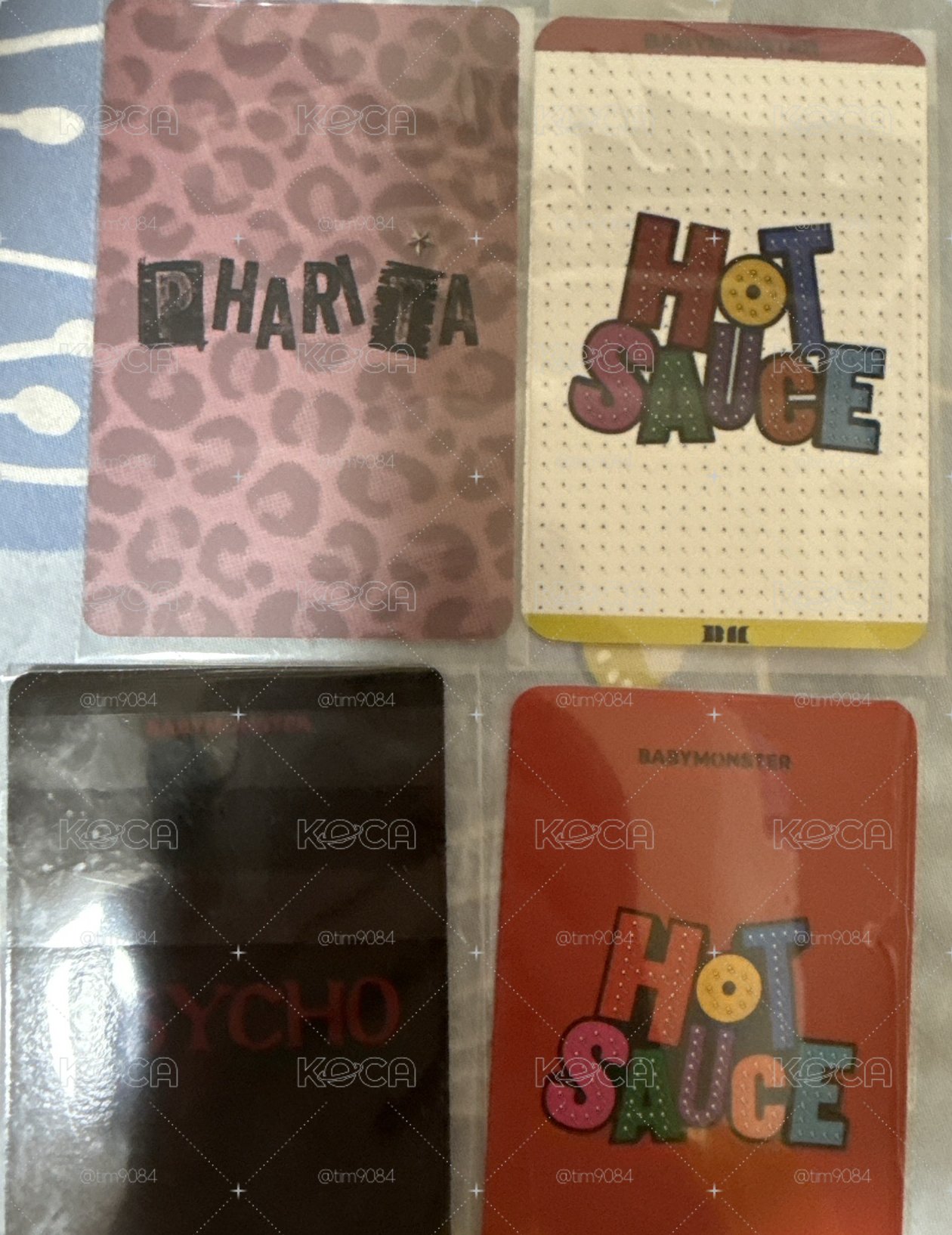 塔小盤-（psycho 黑球吊飾與 Hot sauce 卡）