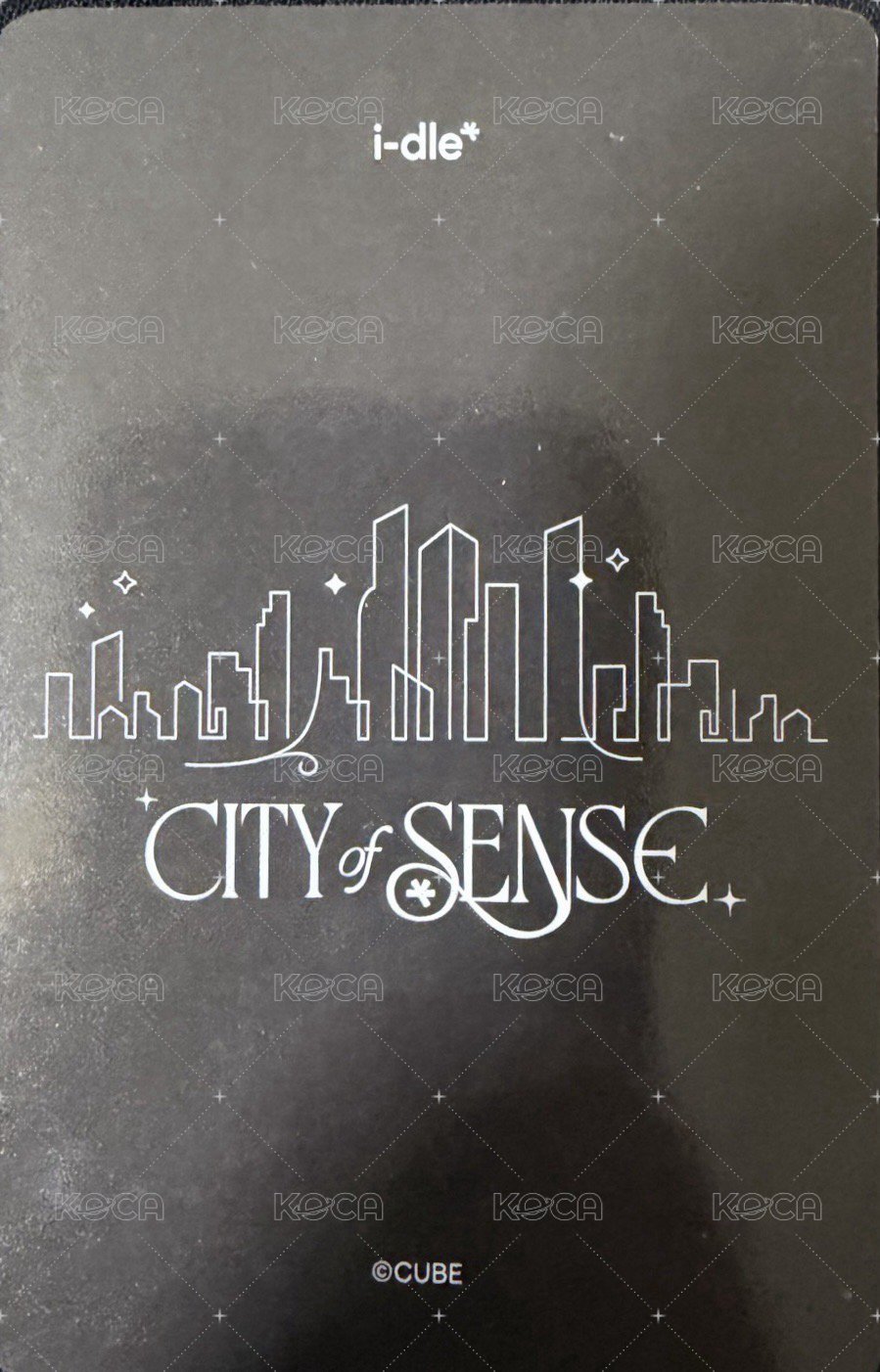 展覽快閃店 周邊卡 外套卡 背面