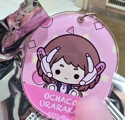 我的英雄學院 麗日御茶子 壓克力鑰匙圈吊飾 light color style