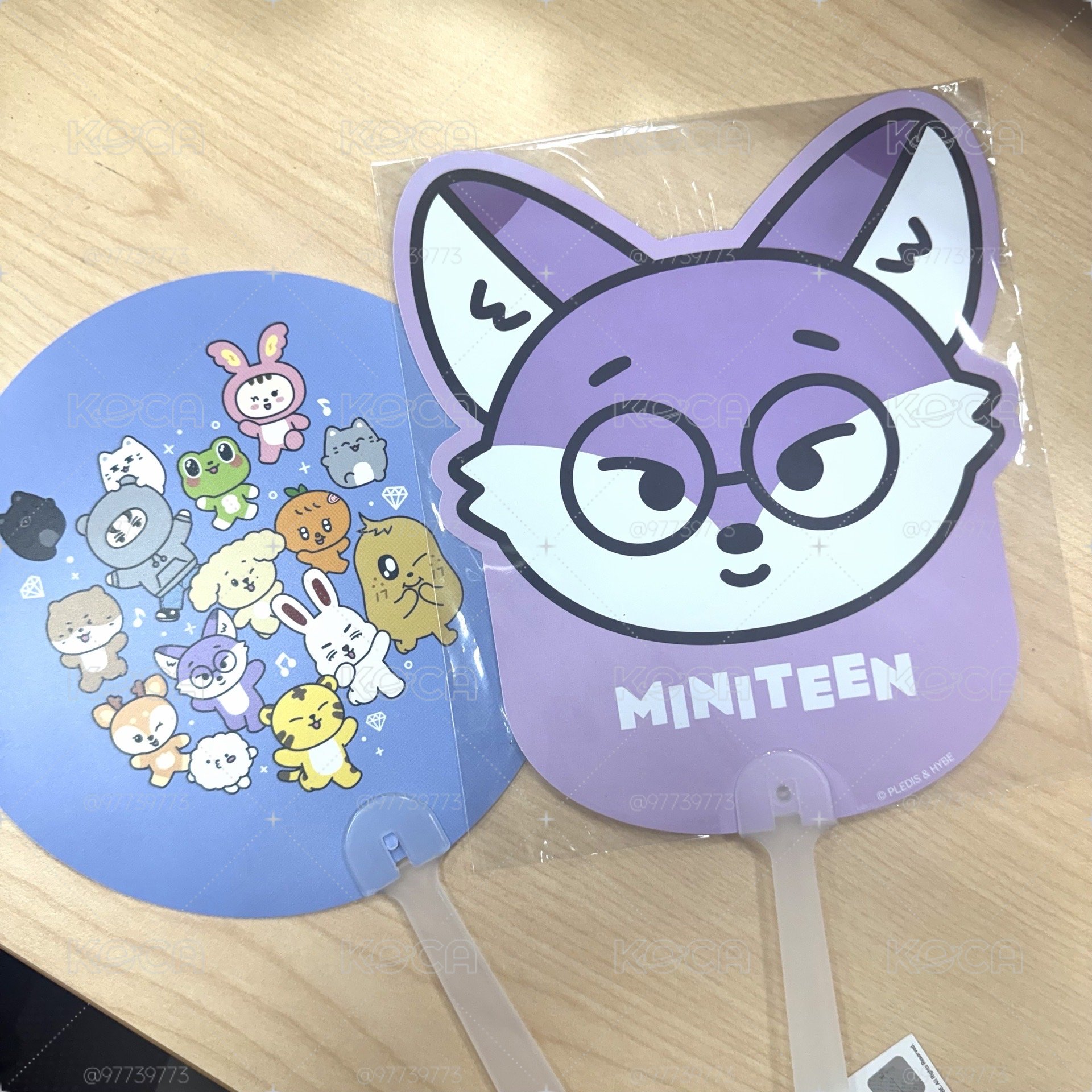 SVT💎 圓佑FOXDUNGEE扇子+快閃店扇子