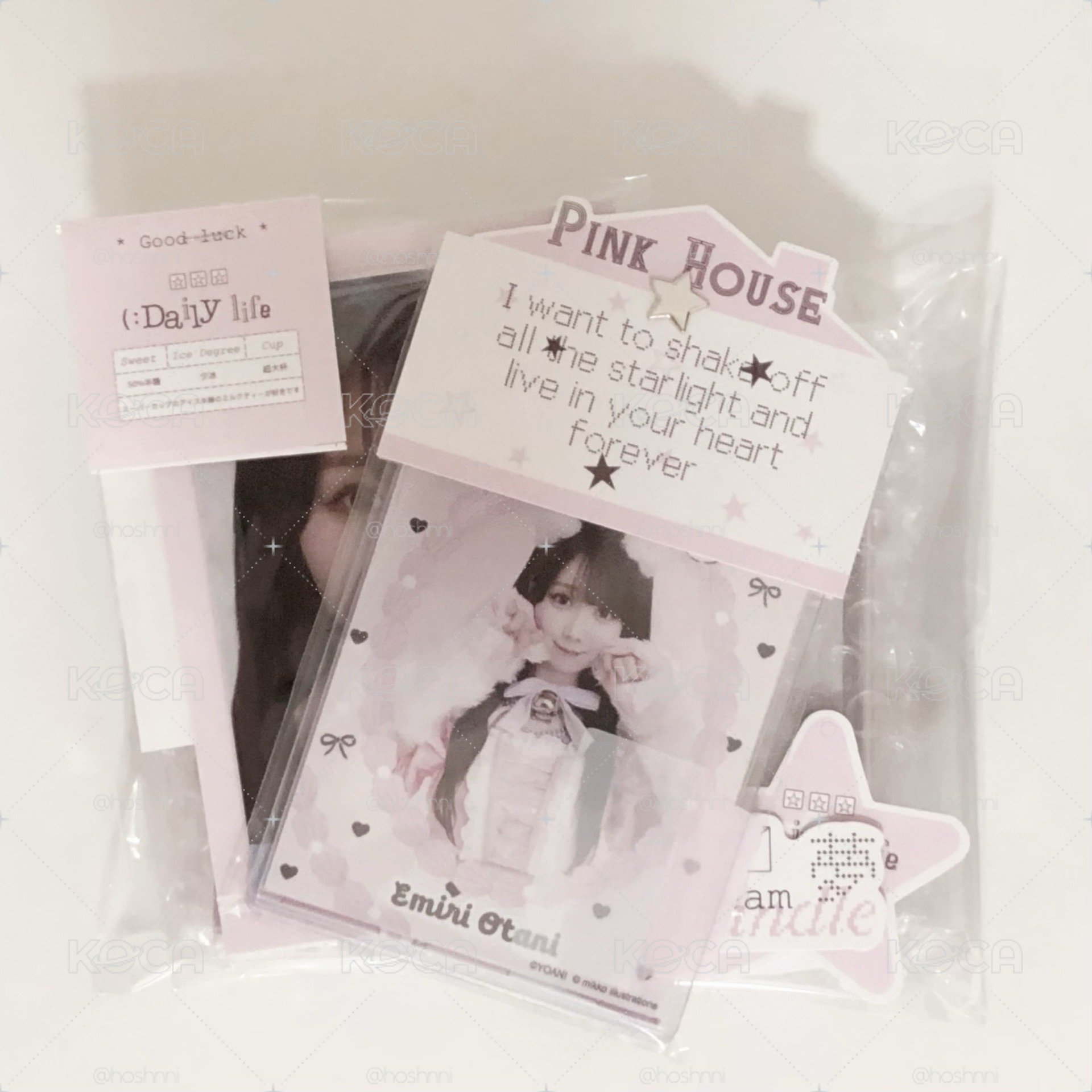 注意事項 ♥ 打包範例 