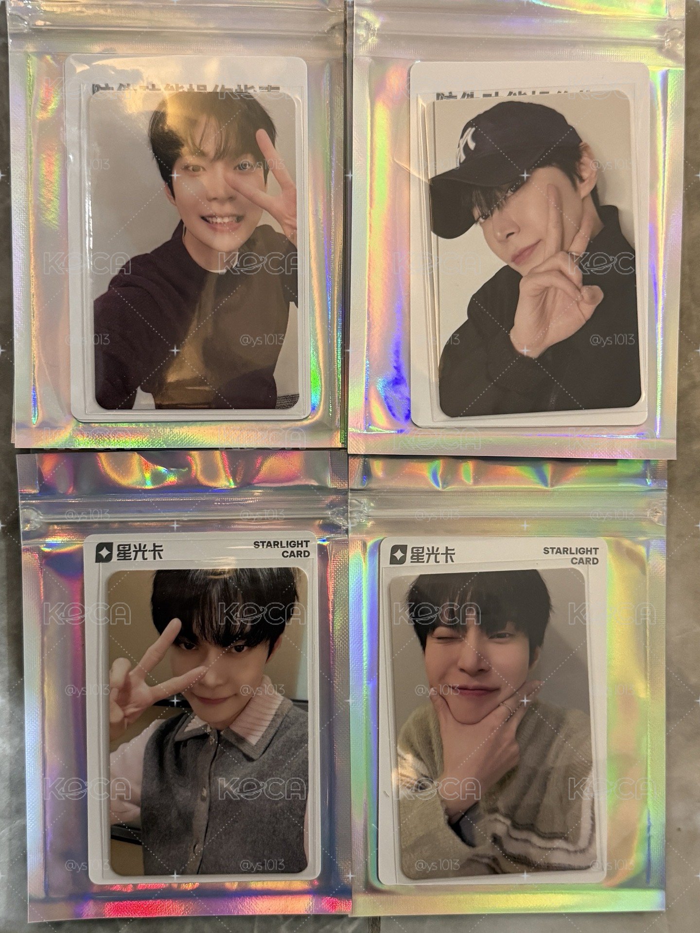 金道英 Promise QQ音樂 星光卡 中文卡背 Doyoung 小卡