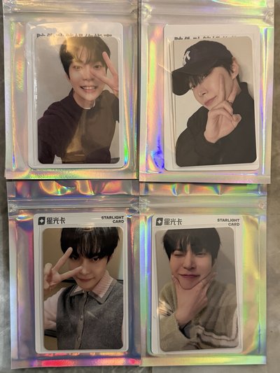 金道英 Promise QQ音樂 星光卡 中文卡背 Doyoung 小卡