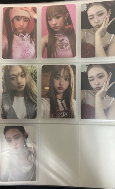 整圖newjeans 小卡