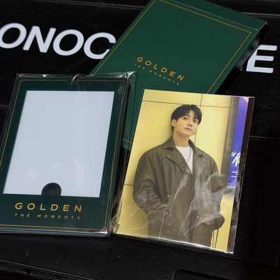 Jungkook 田柾國 GOLDEN展覽限定 卡套鑰匙圈