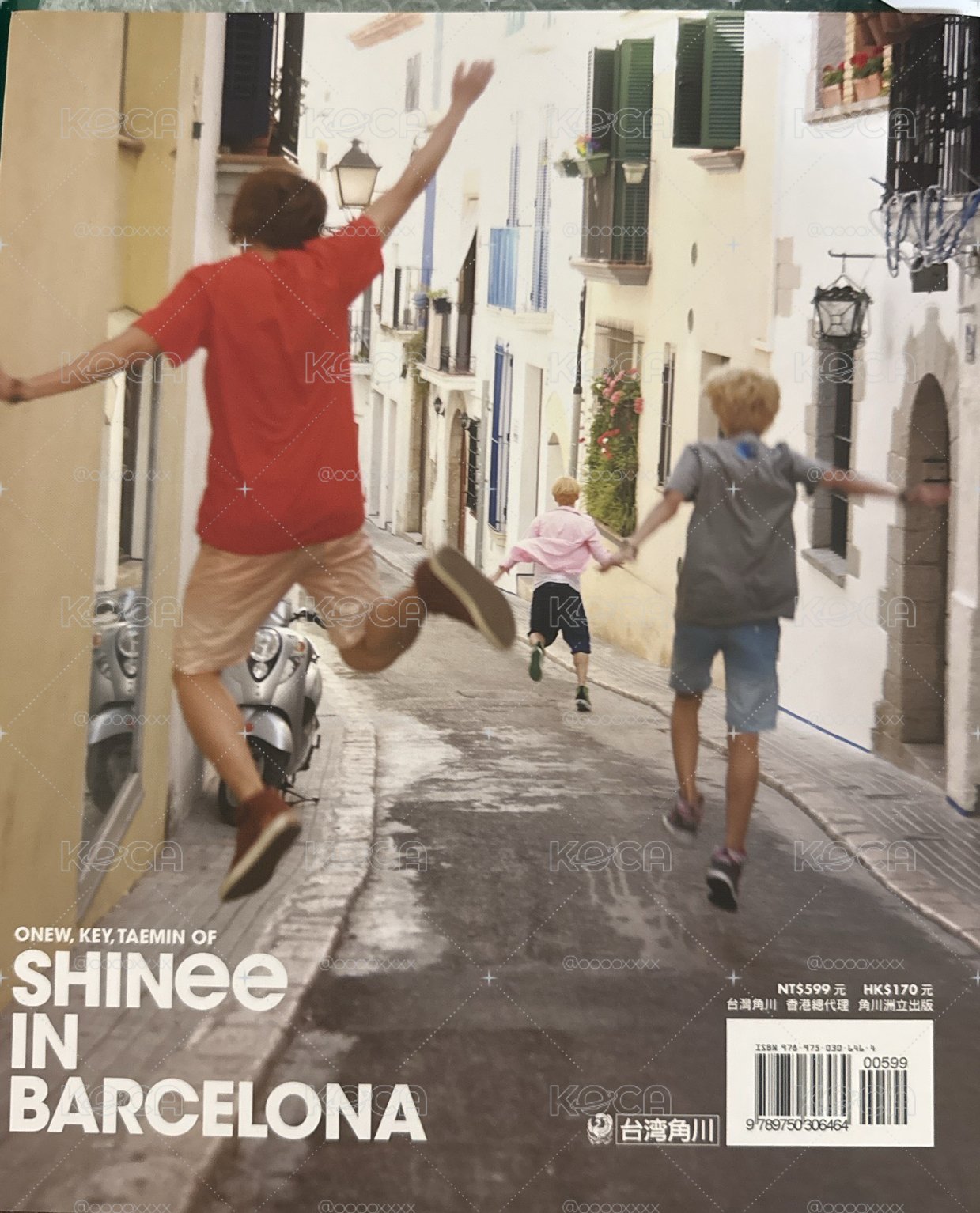 SHINee 溫流 Key 泰民 太陽之子 寫真書 巴塞隆納 遊記 