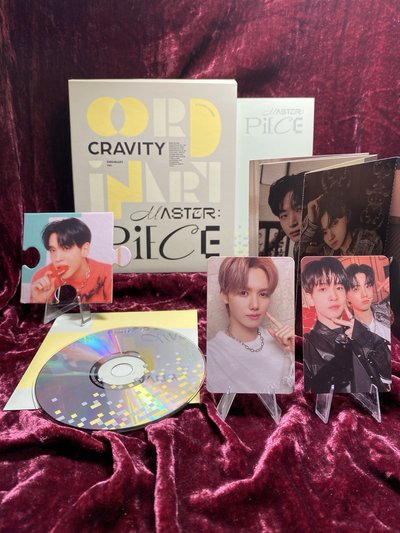 ⎝CRAVITY⎞降價售🥊5th Mini Album ‘MASTER:PIECE’ Ordinary Ver. 全專