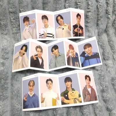 SVT |  23年 日本W會員卡 13人整套 風琴卡