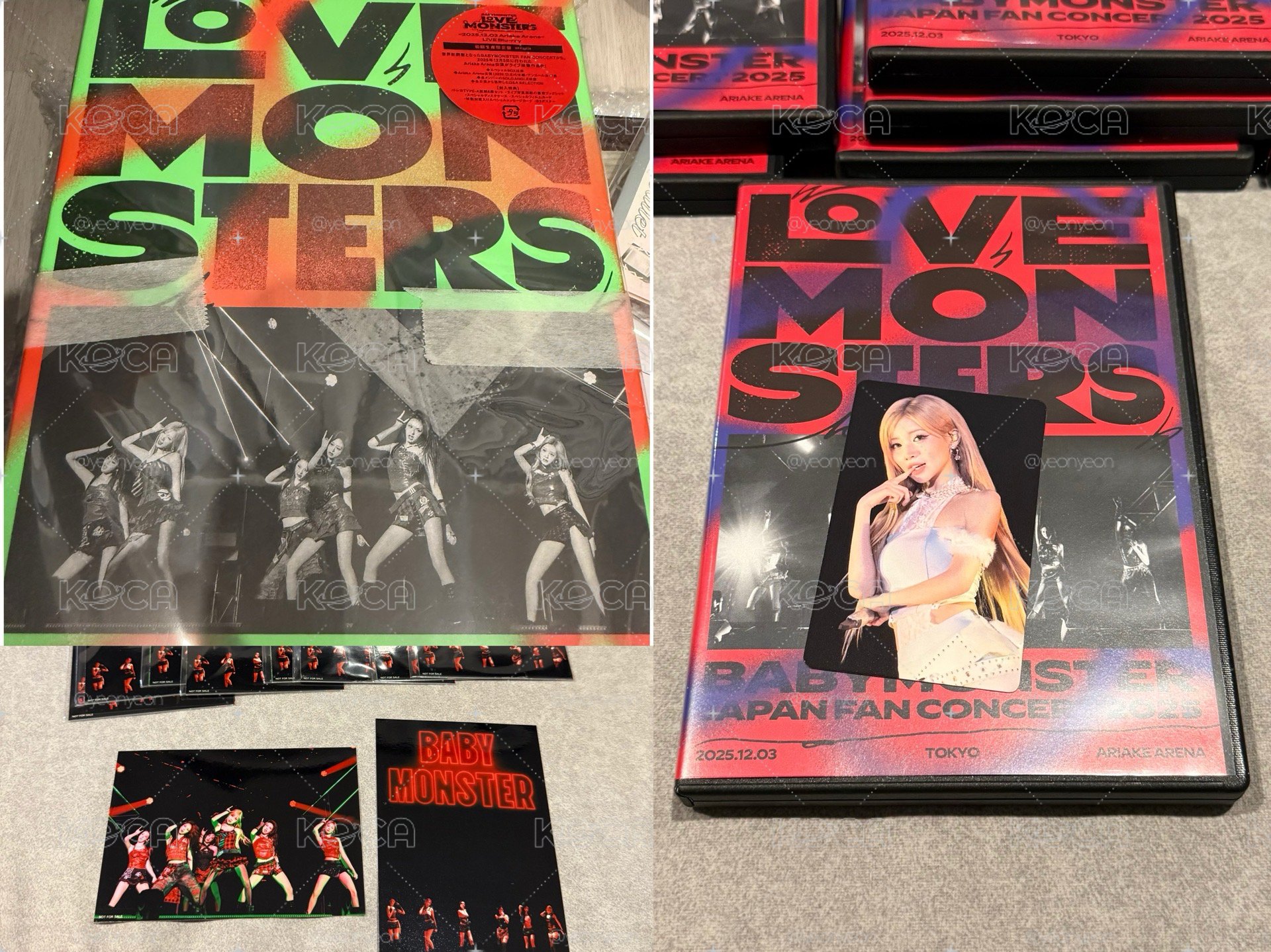 現貨 全新未拆《日亞特典》LOVE MONSTERS日專 藍光初回/通常盤