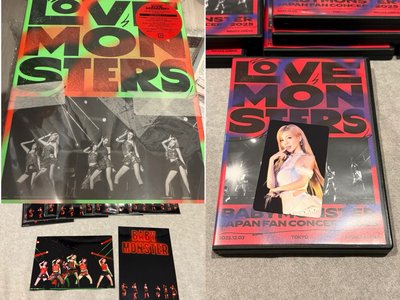 現貨 全新未拆《日亞特典》LOVE MONSTERS日專 藍光初回/通常盤