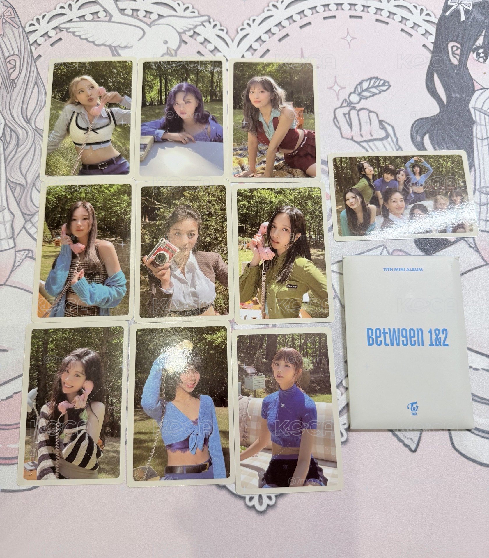 TWICE BETWEEN1&2 藍版預購禮