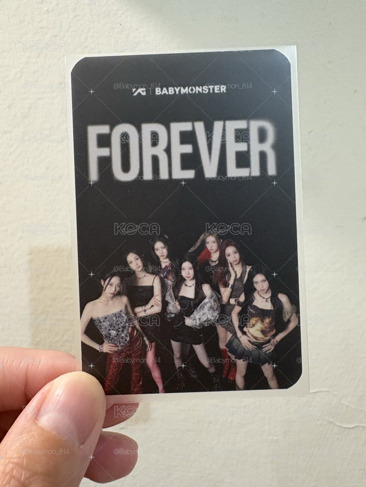 Forever SBS打歌卡