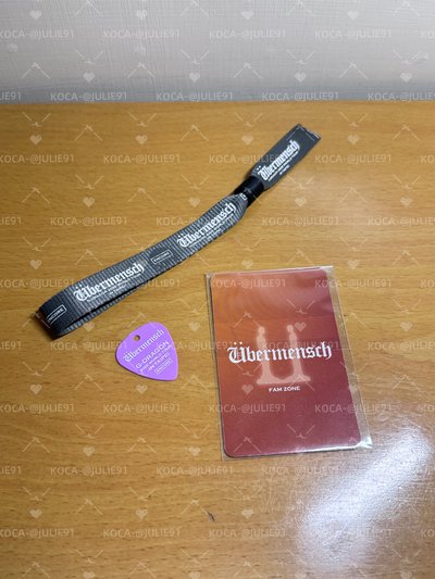 GD台北安口場粽卡+pick+手繩