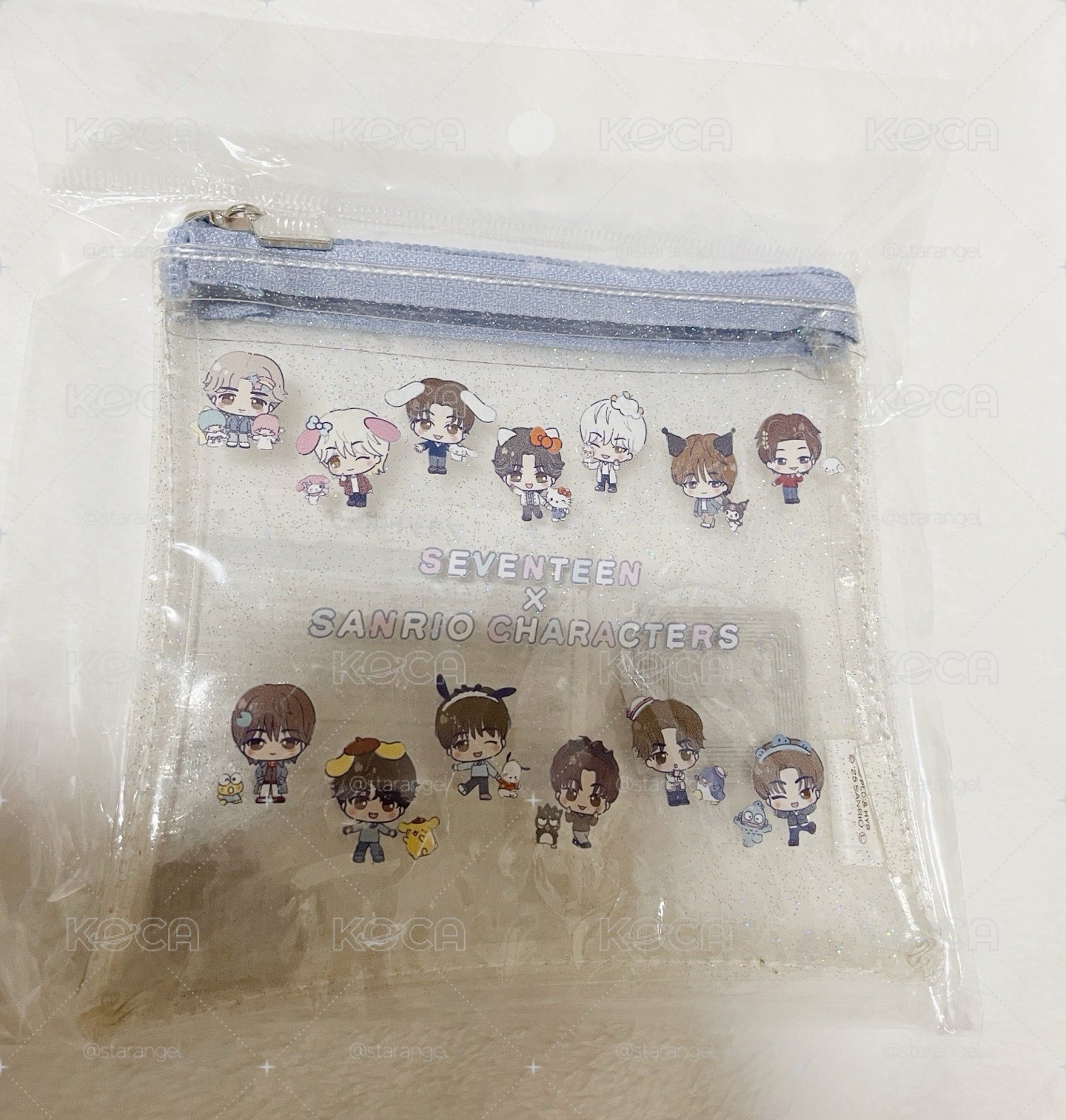日本 Seventeen X 三麗鷗 聯名 零錢包 全新 SVT