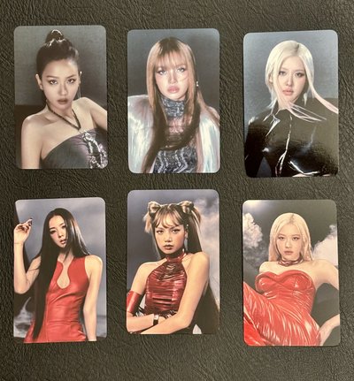 BLACKPINK/DEADLINE/快閃卡冊小卡