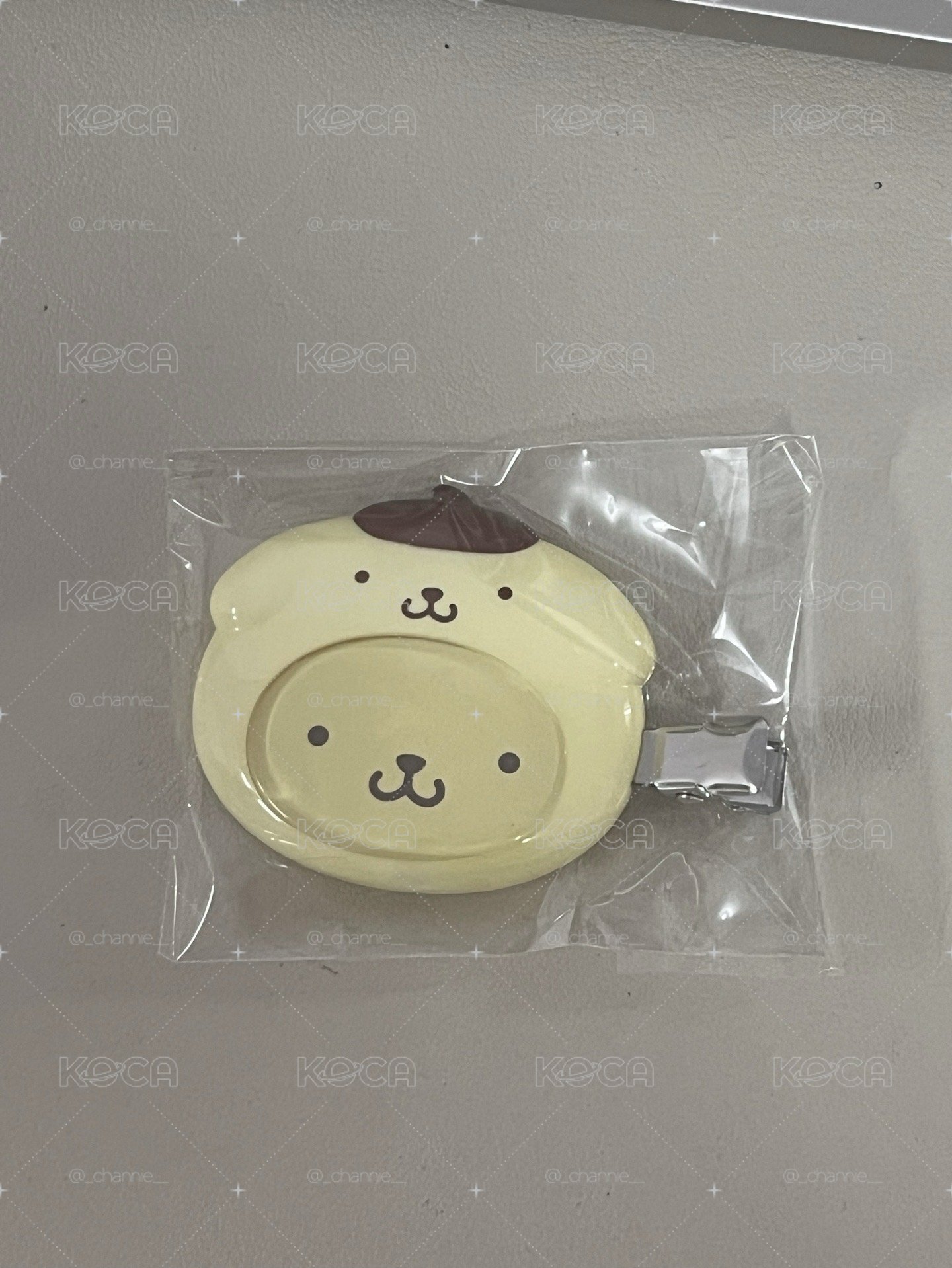 布丁狗髮夾 