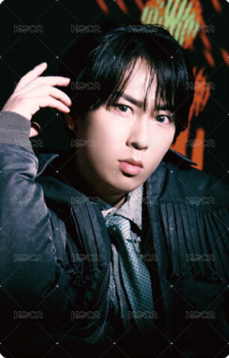Snow Man 1st POP-UP TAIPEI ver. 周邊卡 小卡組C 背面