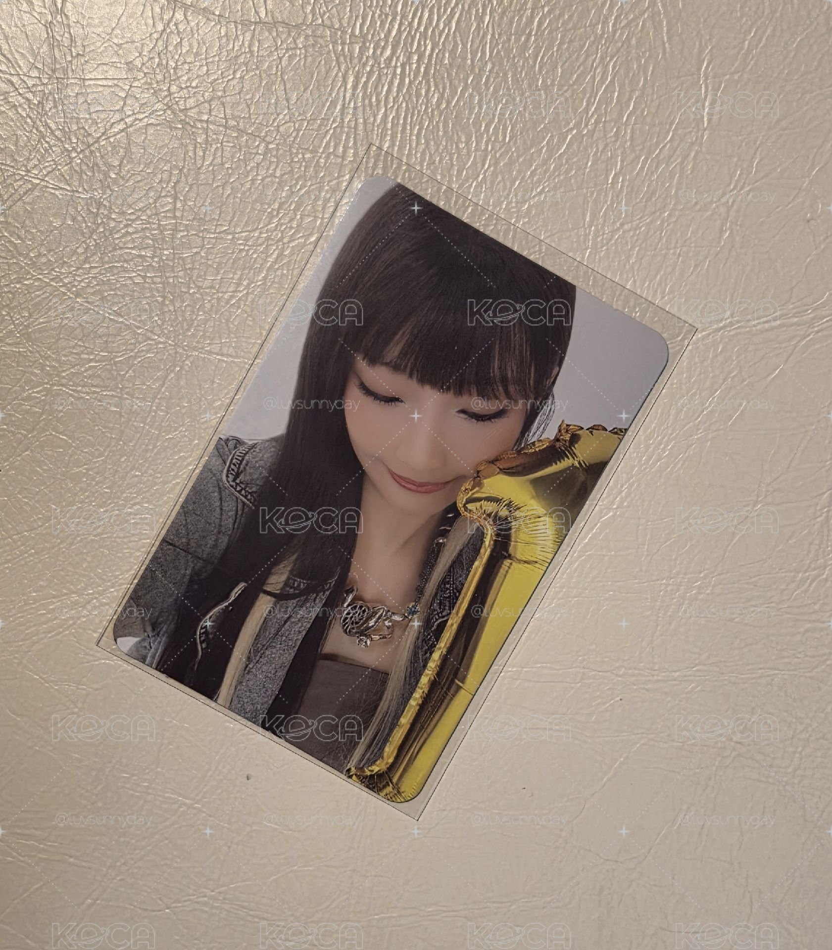 Babymonster 氣球卡 oy 特典 露 Ruka 