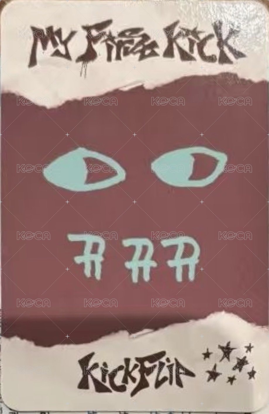 迷四 打歌卡 1.0 背面