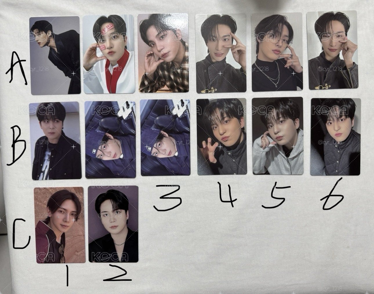 ATEEZ🪜 一些小卡們
