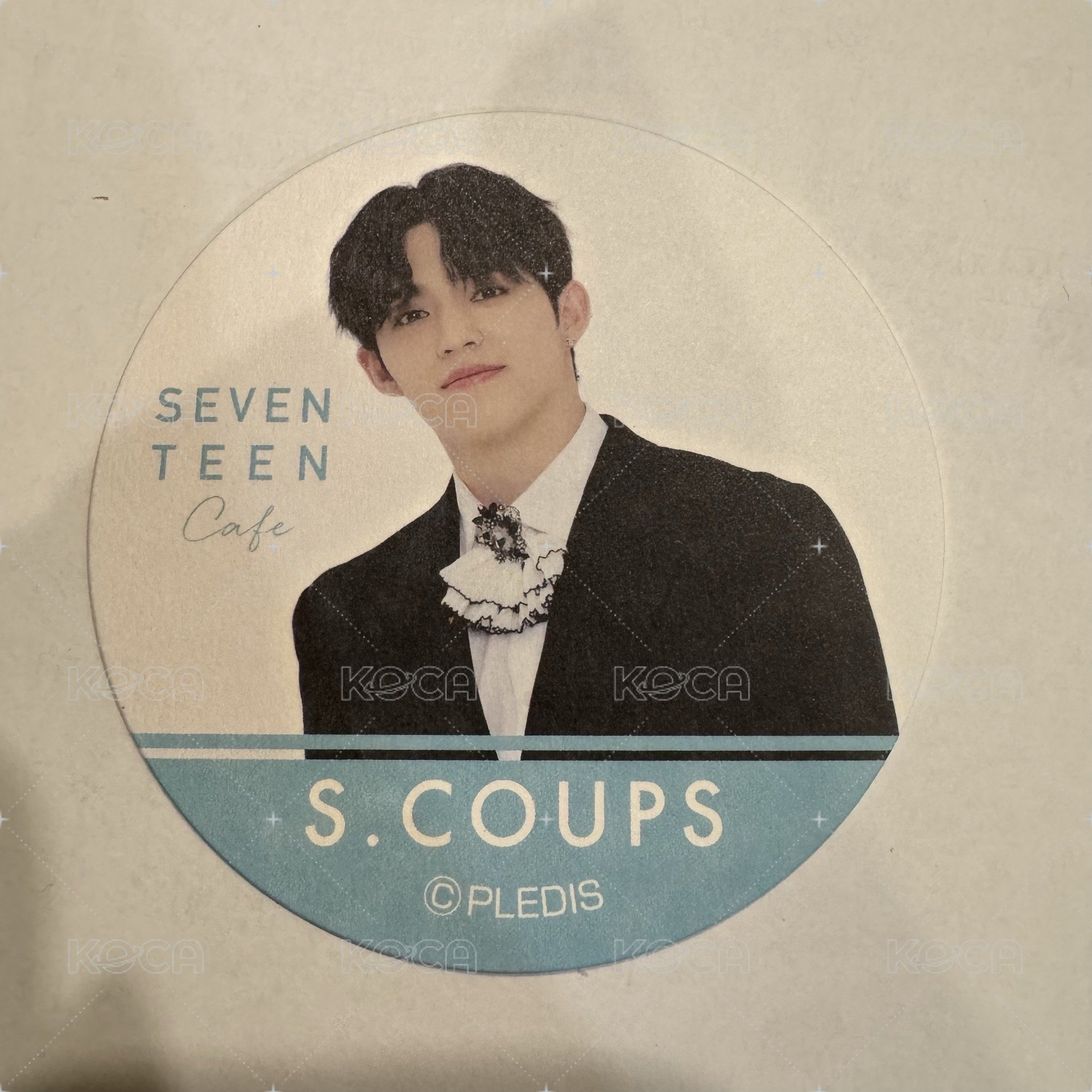 2019 cafe S.Coups 杯墊