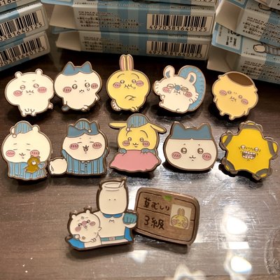全新 吉伊卡哇 二代絕版金屬徽章