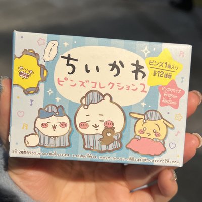全新 吉伊卡哇 二代絕版金屬徽章