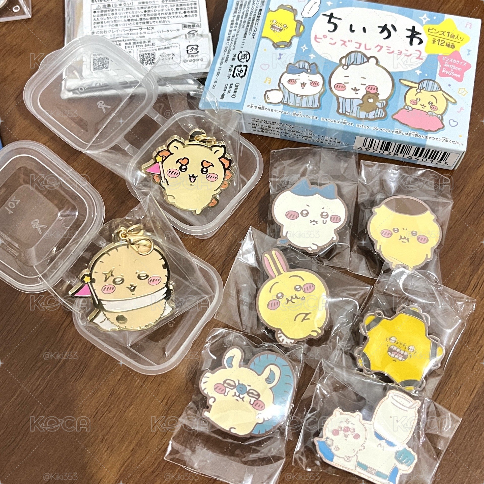 吉伊卡哇樂園 限定金屬吊飾 獅薩 師傅