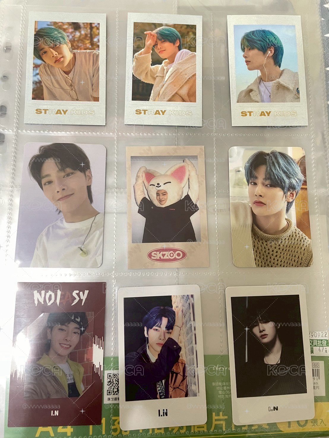 Stray Kids IN 寅 梁精寅 50張卡