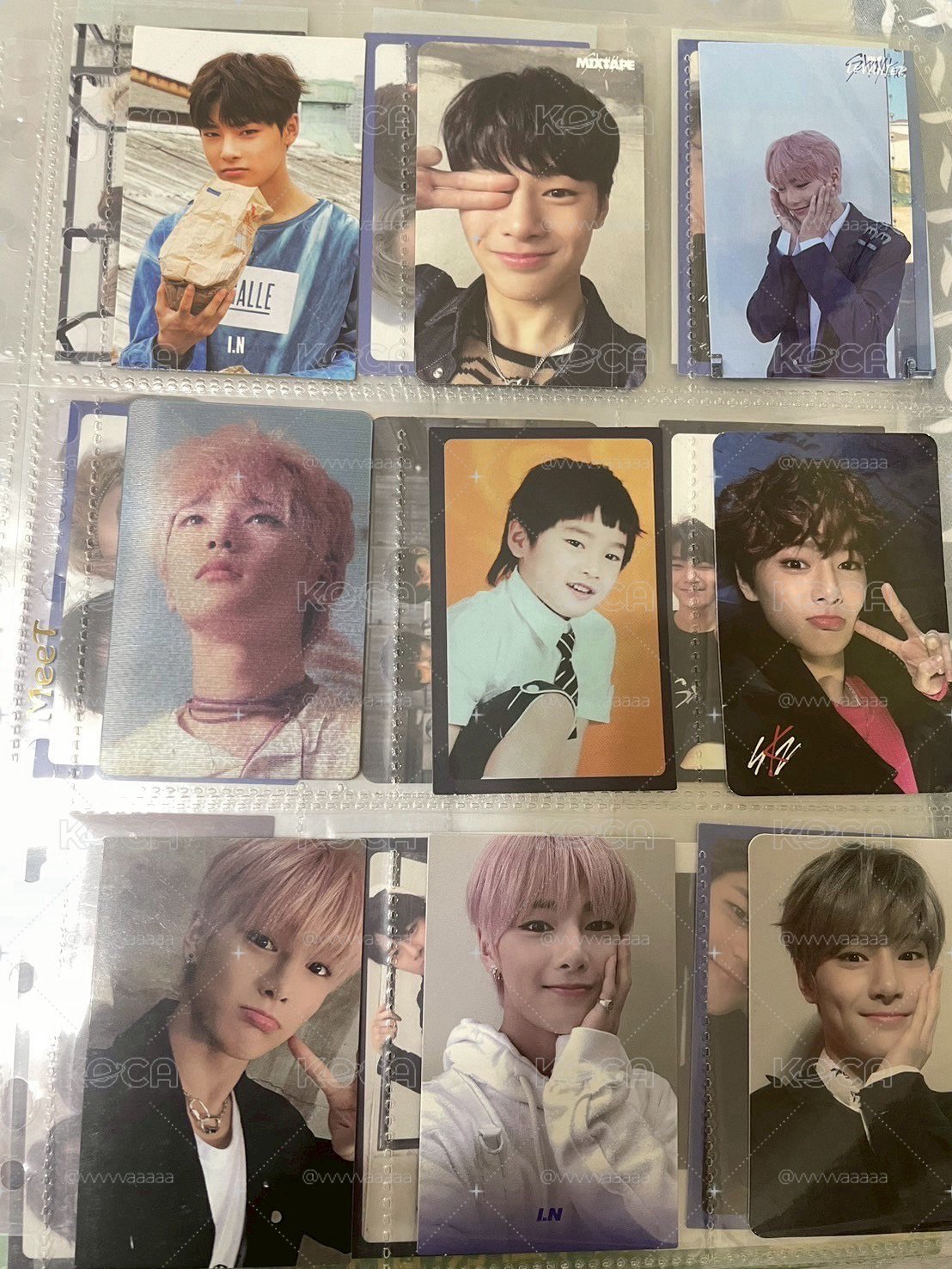 Stray Kids IN 寅 梁精寅 50張卡