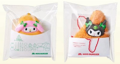 mos漢堡聯名雞塊吊飾