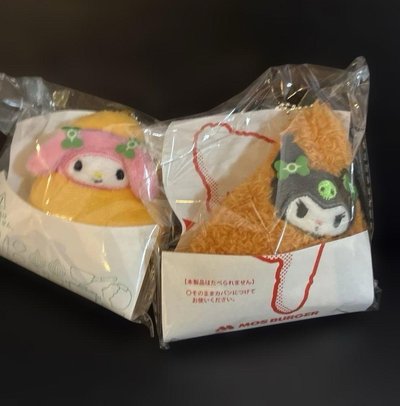 mos漢堡聯名雞塊吊飾