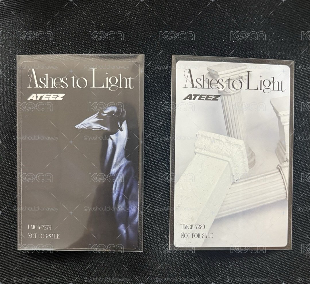 Ashes to light 日專 專輯卡