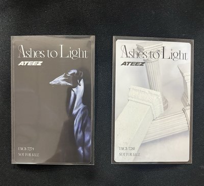 Ashes to light 日專 專輯卡