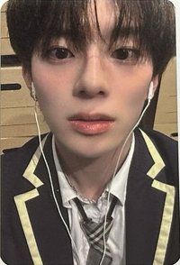 Lost and Found mnet 簽售卡 校服耳機ver.