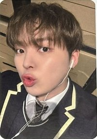Lost and Found mnet 簽售卡 校服耳機ver.