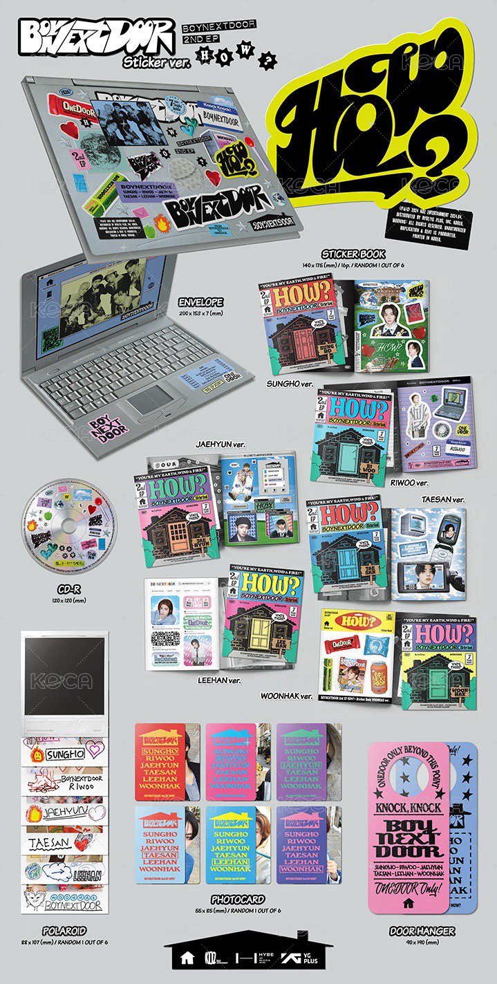 HOW?Sticker ver  