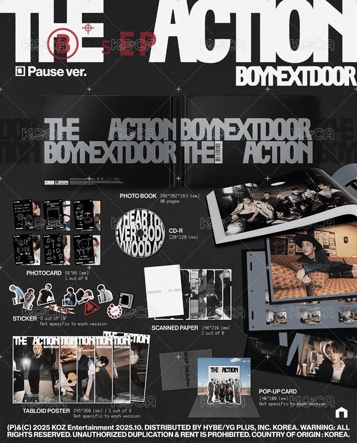 the action黑版