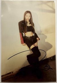迷12 jyp 簽名卡 美網親簽明信片
