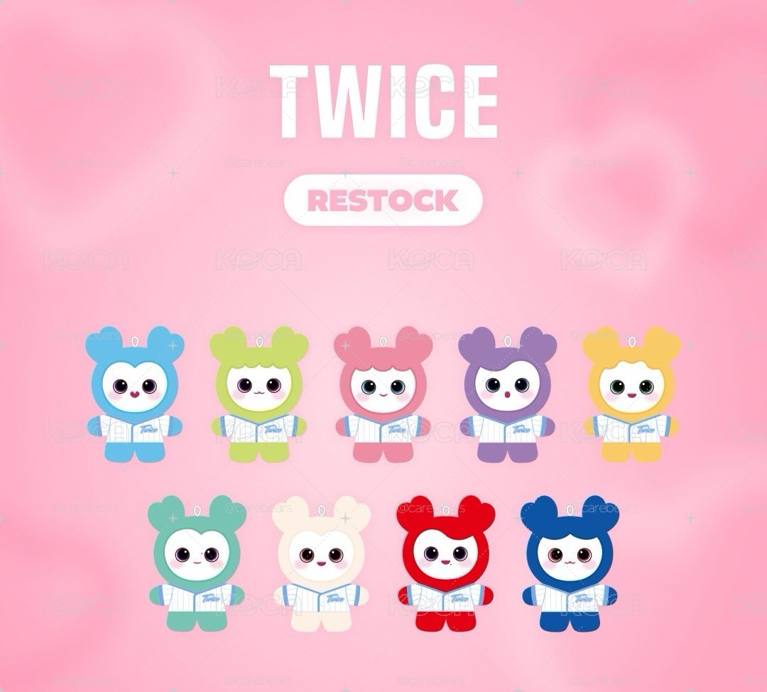 TWICE九週年棒球娃（預購）